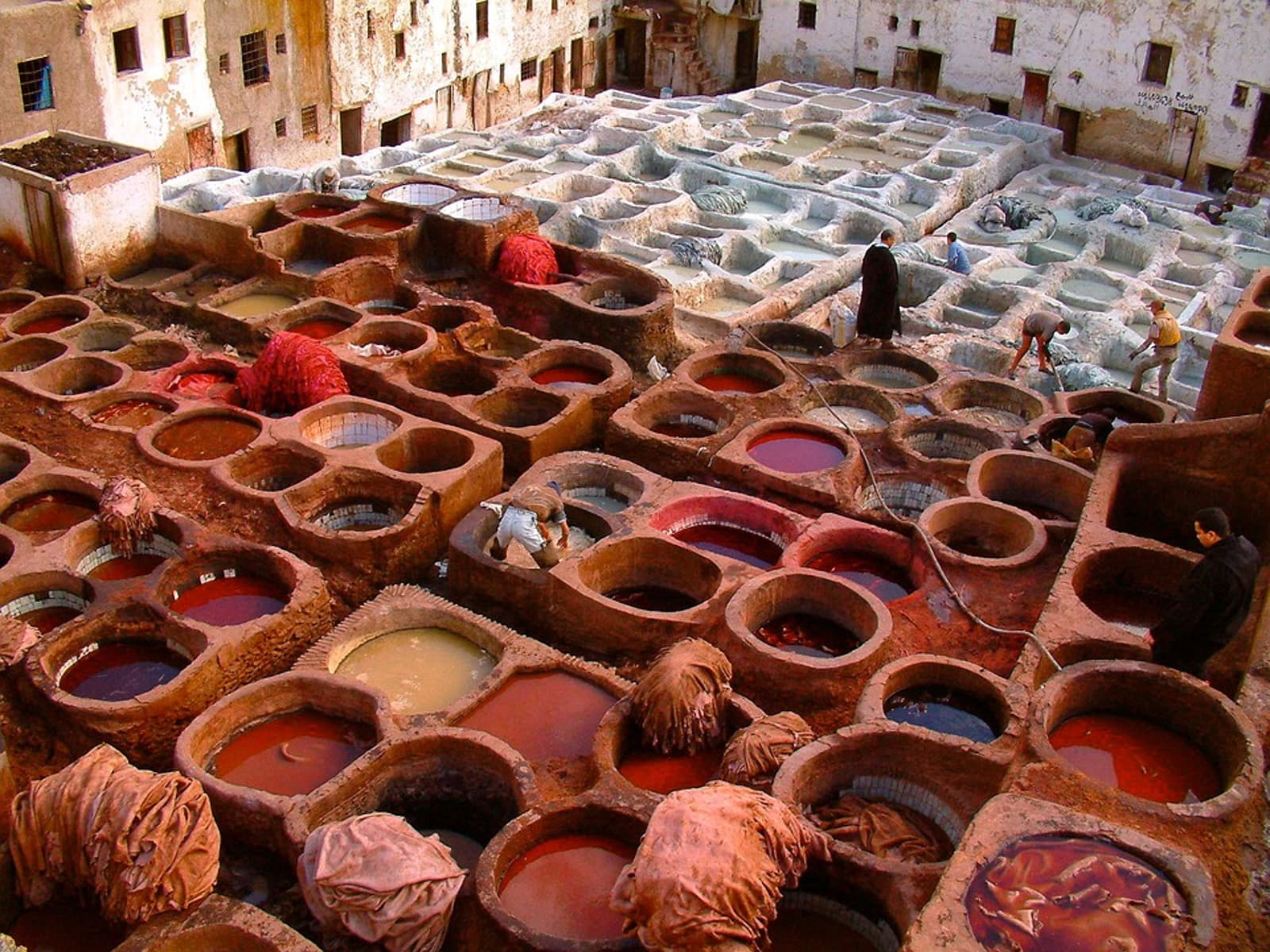 leather tanneries in Fez