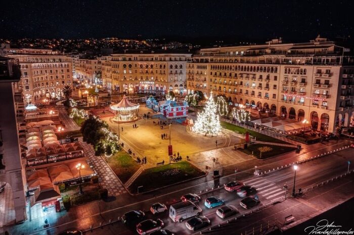 Χριστουγεννιάτικη θεσσαλονίκη και Λουτρά Πόζαρ